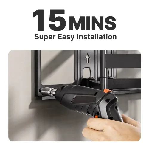 Soporte de Pared MountFTV Full Motion para TV de 37 a 90 Pulgadas, 132 lb y VESA 600x400's photo #6